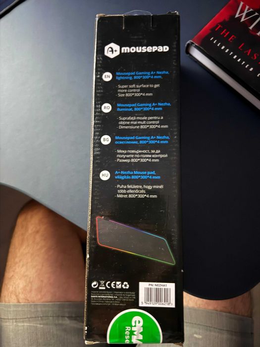 Vand Pachet Gaming: Mousepad RGB, SteelSeries QcK, Lumină USB LED