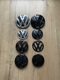 Emblema Semn Negru Grila Bara Fata Haion Spate Vw Tiguan Polo 6c 6r