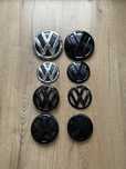 Emblema Semn Negru Grila Bara Fata Haion Spate Vw Tiguan Polo 6c 6r