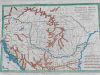 Harta a Daciei Romane, tiparitura originala din anul 1788