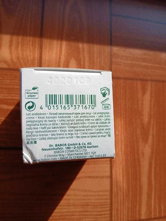 Crema de fata Babor Clean Formance Stress Defence Mushroom 15 ml