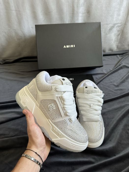 Amiri Ma-1 White Crystal (size 40)