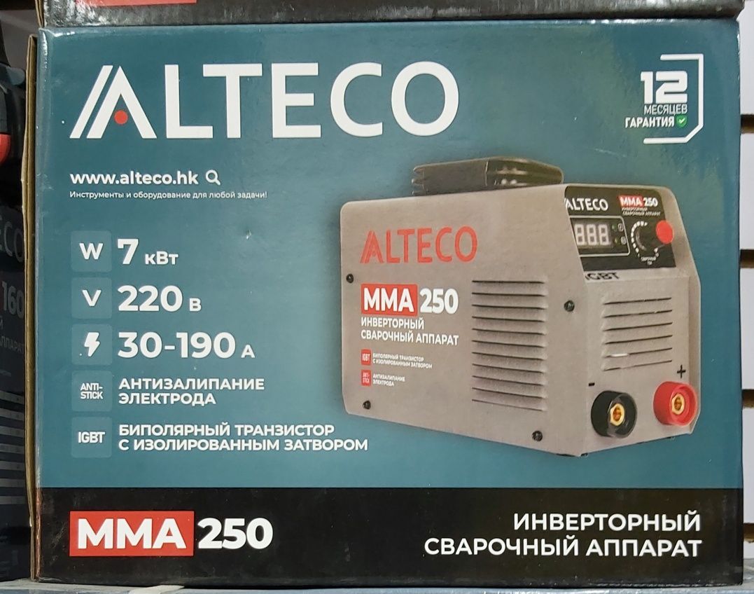 Сварочный аппарат "ALTECO" MMA 250