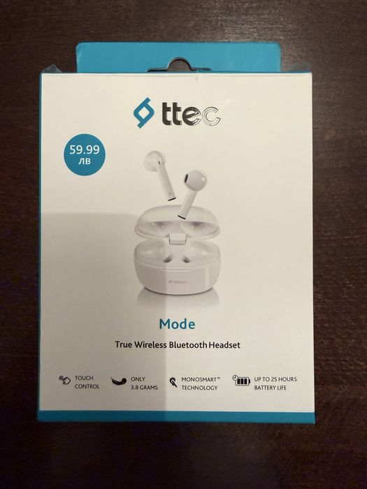 Слушалки bluetooth  TTEC