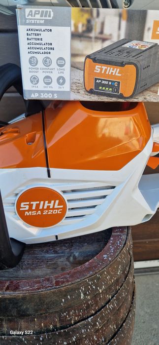 Stihl drujba pe acumulator