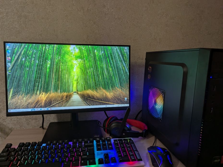 Игровой ПК с монитором полный комплект на GTX 1660 Ti