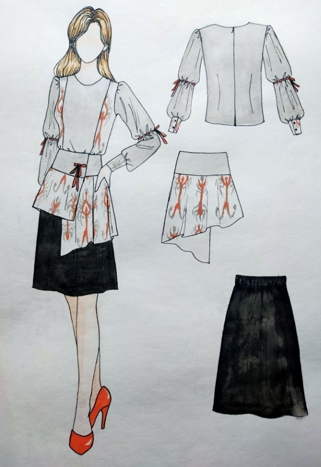 Илюстрации одежды/ Fashion-эскизы на заказ