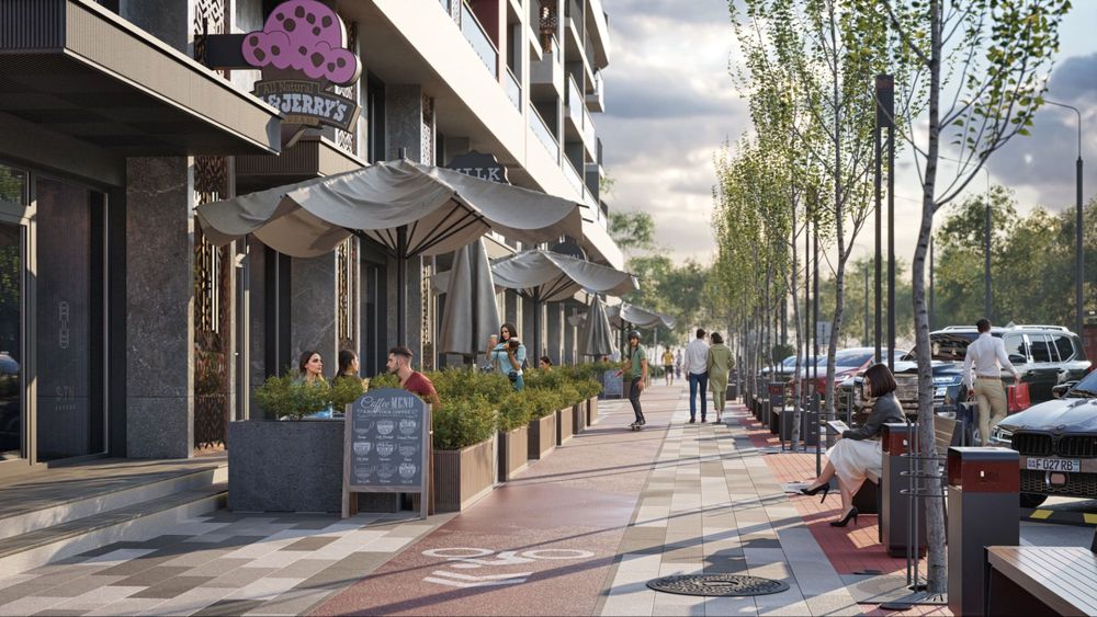 ЖК Mavrid 2-комнатная квартира 51,64 м2. г. Ташкент, Куйлюк массив 5