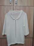 Cardigan dama alb