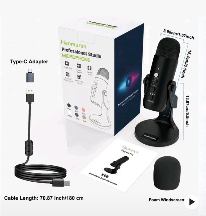 Microfon profesional studio