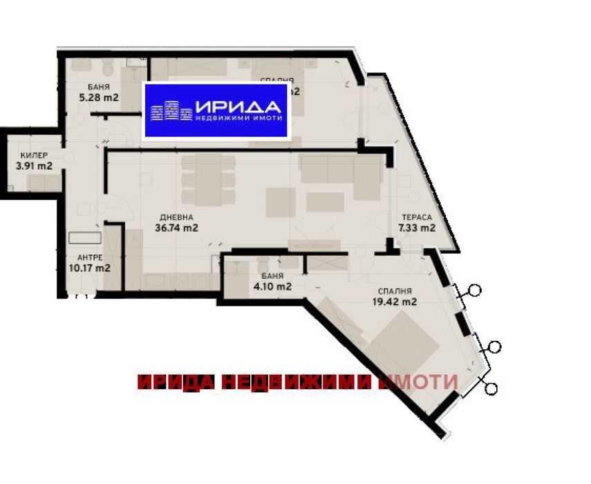 Продава се Тристаен апартамент в София, Овча купел 2 - 139 кв.м за 1552 €/кв.м - Снимка #6