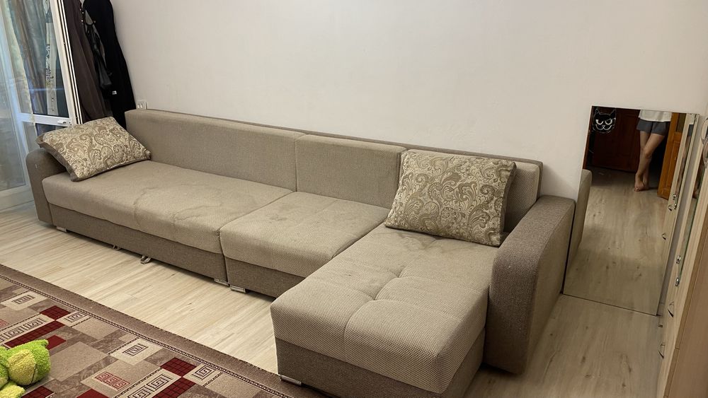 Большой раскладной диван белорусского производства