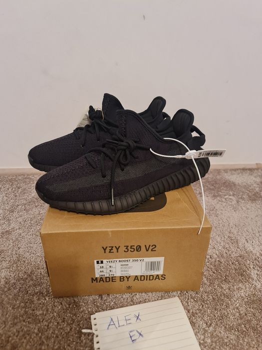 Vând - Yeezy Boost 350 - Onix - Black - Negrii - Originali - Noi