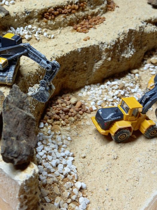 dioramă statică handmade