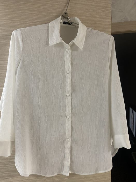 рубашка женская белая