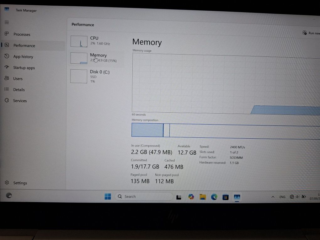 HP EliteBook 745 G5 14inch 16GB\256GB SSD Windows 11 Pro
