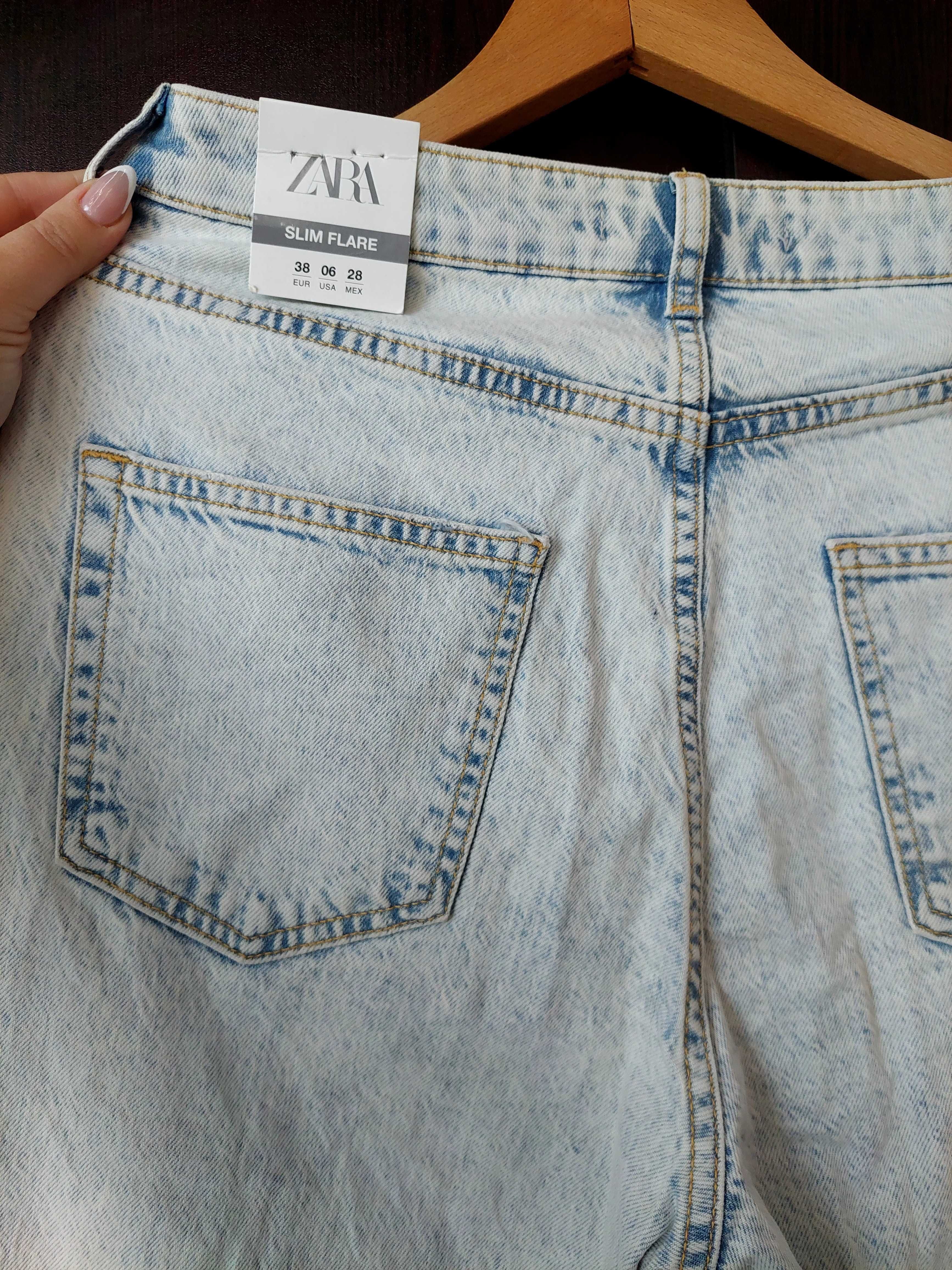 Нови дънки Zara с етикет