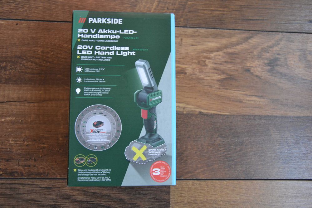 Нови LED лампи и фенери Parkside