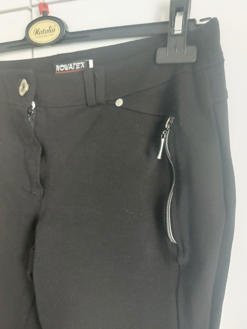 Pantalon material lejer cu buzunare ascunse