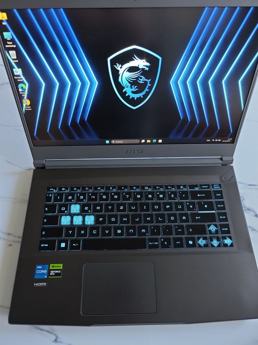 Геймърски MSI Thin 15 / i5-13gen /24GB / ssd