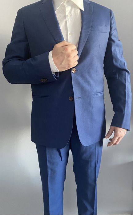 Costum barbatesc Viggo din doua piese uni nesifonabil