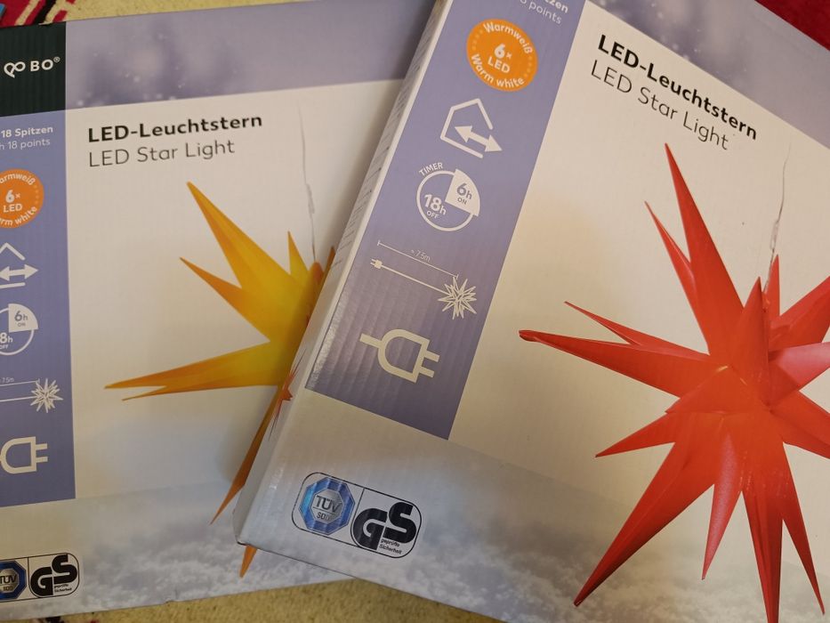 Stea luminoasa cu led
