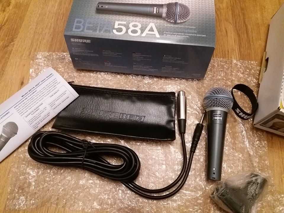 Microfon voce profesional Shure Beta 58 A Microfon Studio / Biserici