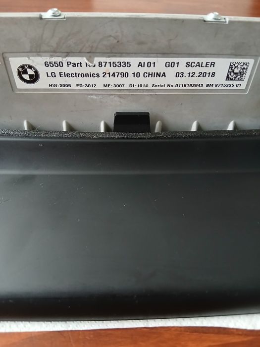 Display Bmw x3, x4 Bmw G20 ,G21