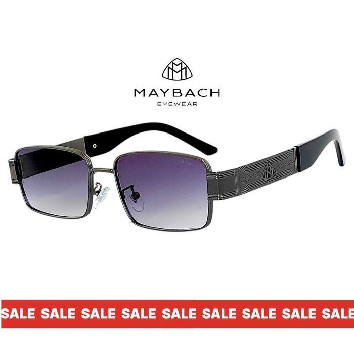 Maybach Ретро мъжки слънчеви очила 2026 с метална рамка