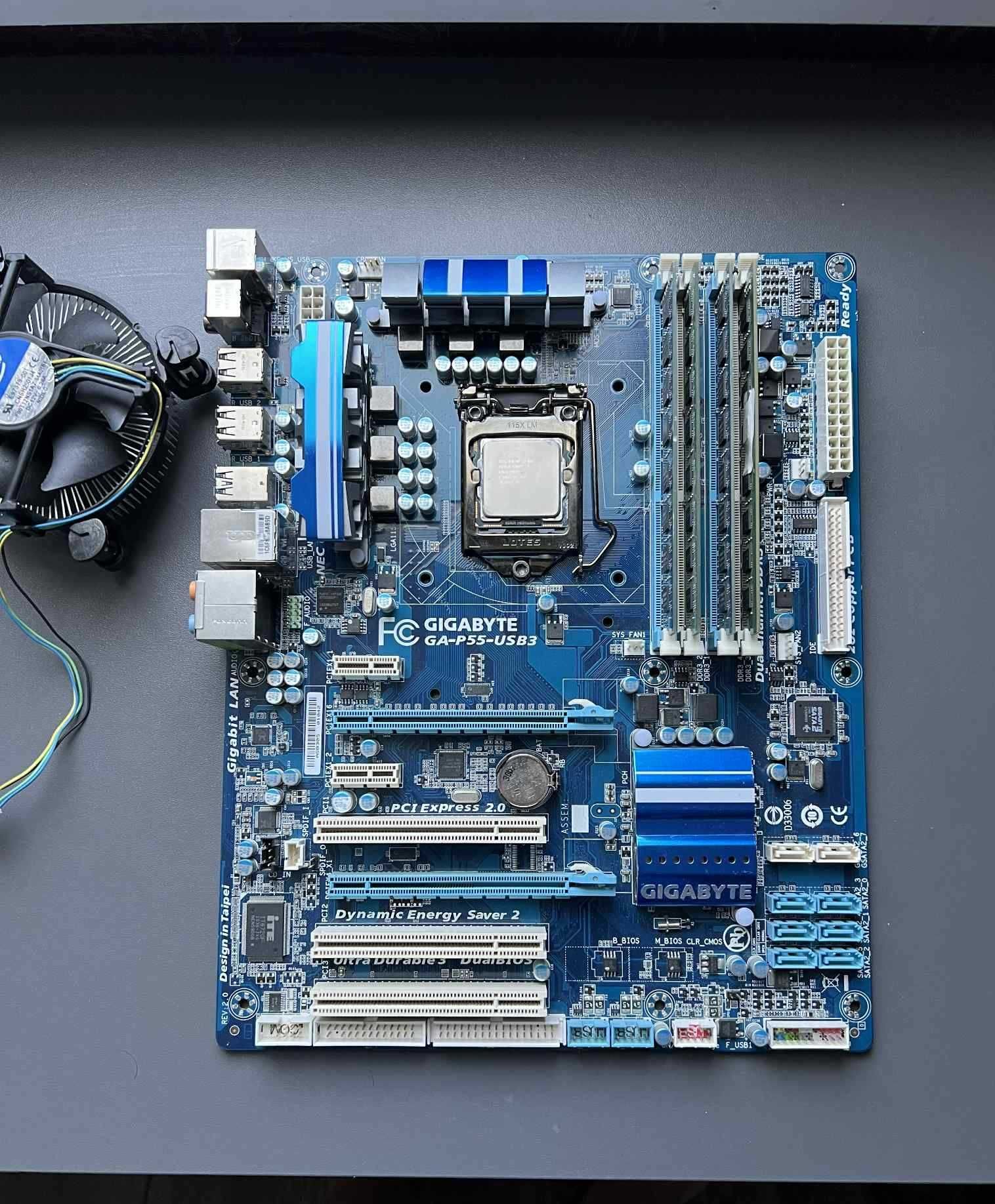 Комплект от Дъно, i7 860, 16GB RAM