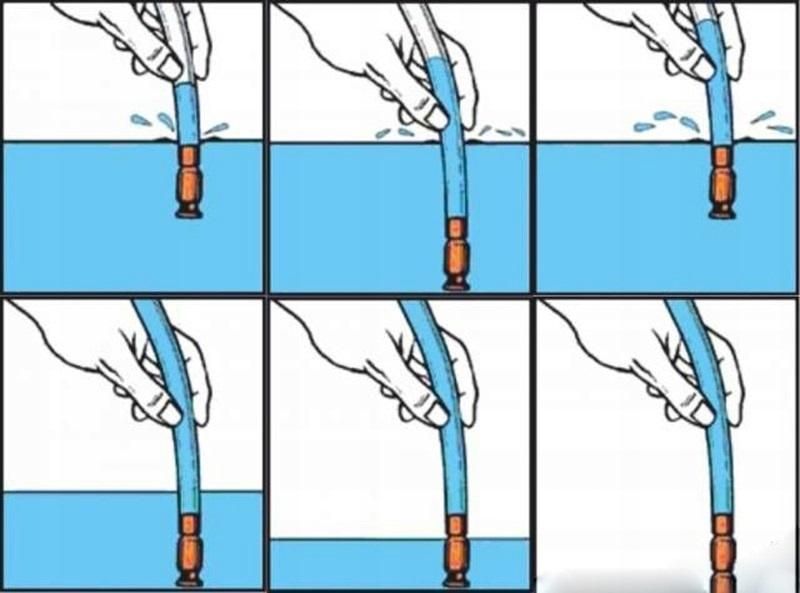 маркуч с клапан за изпомпване на промишлени течности ръчна помпа / ...