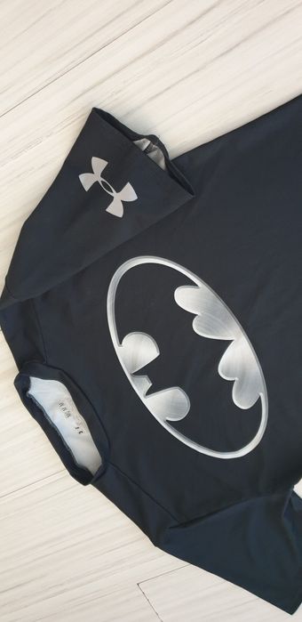 Under Armour Batman Compression Mens Size M ОРИГИНАЛ! Мъжкa Тениска!