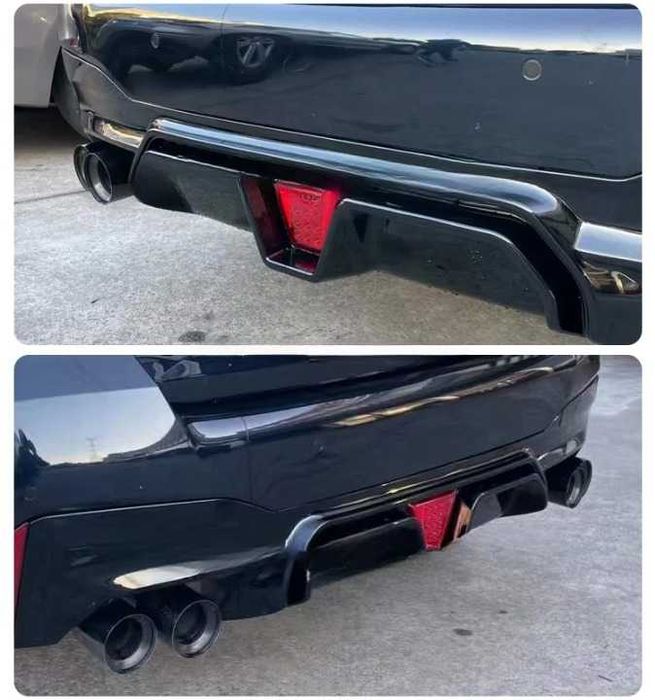 Difuzor cu LED Bara Spate M Performance CS Style BMW G30 G31, 2018-22