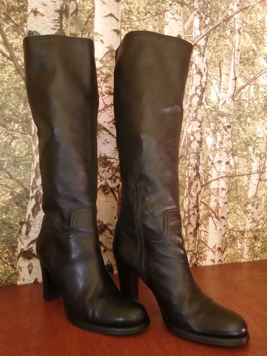 Vand cizme din piele naturala, masura 37