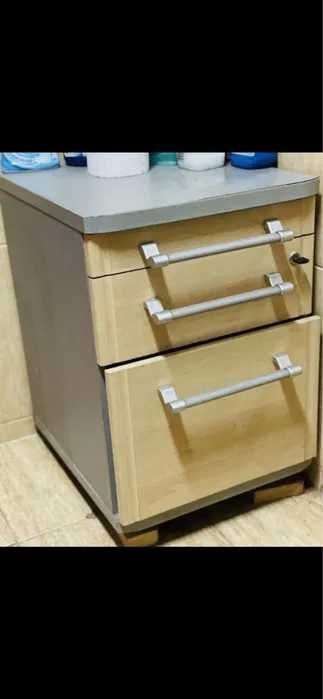 Coltar+fotoliu,Canapea fixa,Pat cu sertare si Noptiere.