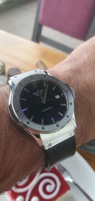 Hublot Classic Fussion schimb Rolex, Omega, Breitling