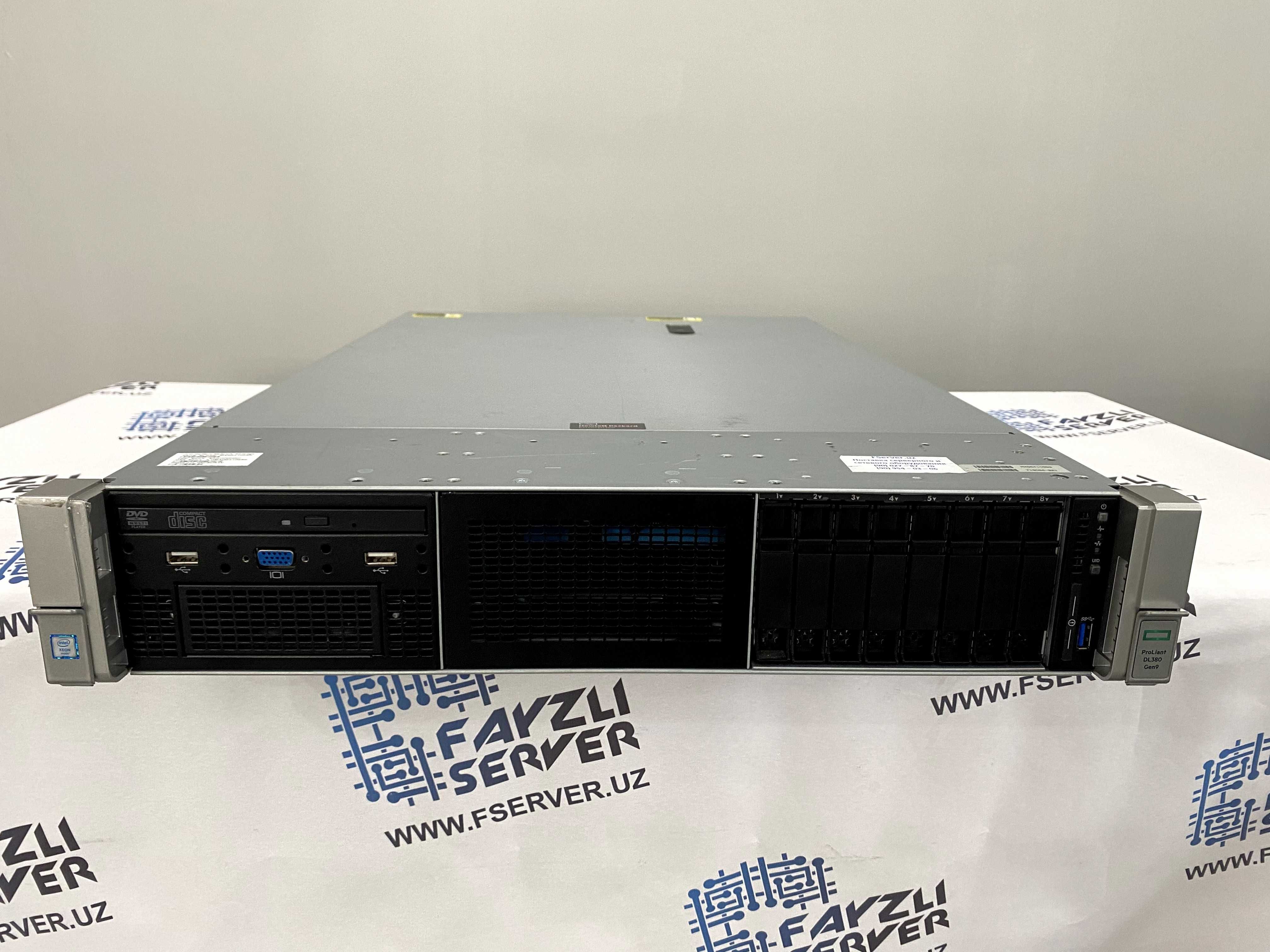 Сервер HPE DL380 Gen9 8SFF 2xXeon E5-2650v3 20core 64GB