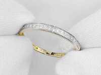 Бриллиантовое золотое шикарное кольцо с 21 бриллиантами!!!