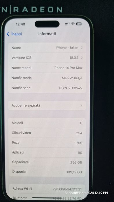 Mobil IPhone 14 promax