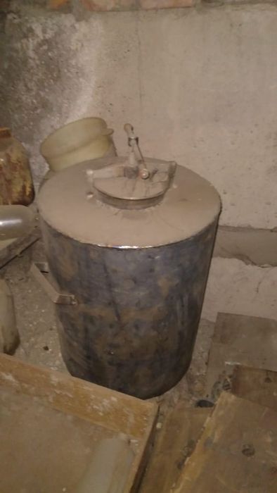 Бак из нержавейки, на 60 литров