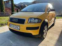 Audi A2 1.6 FSI | 2004 | Benzină | Culoare Galbenă

---

Audi A2