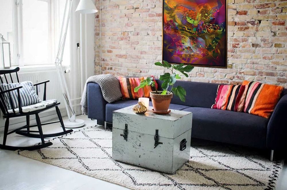 Gradina secreta pictura de colectie Ovidiu Kloska