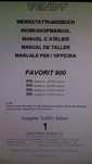 Manual de reparatii detaliate Fendt Favorit 916 920 924 926 tractor