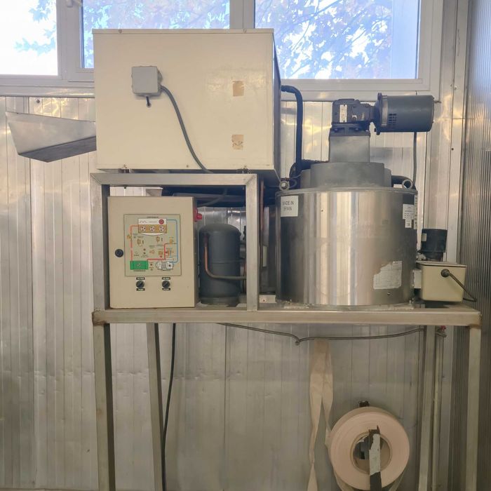 Индустриален ледогенератор ITV 10E – 8 kW, неръждаема стомана, Испания