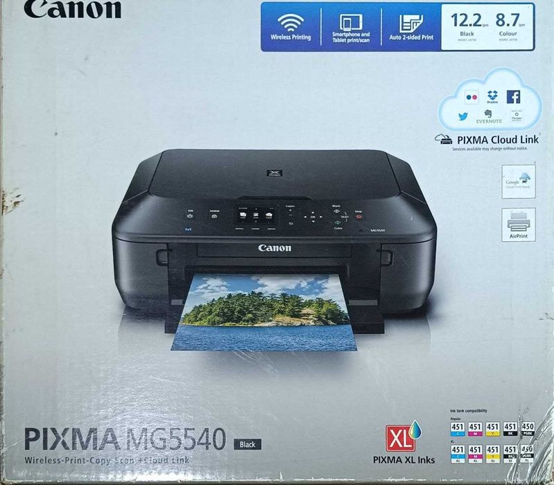 Принтер 3в1 + Wi-Fi Canon PIXMA MG5540 на запчасти