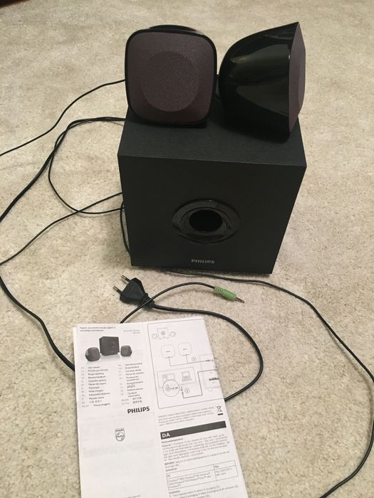 Boxe Philips cu subwoofer model 2.1