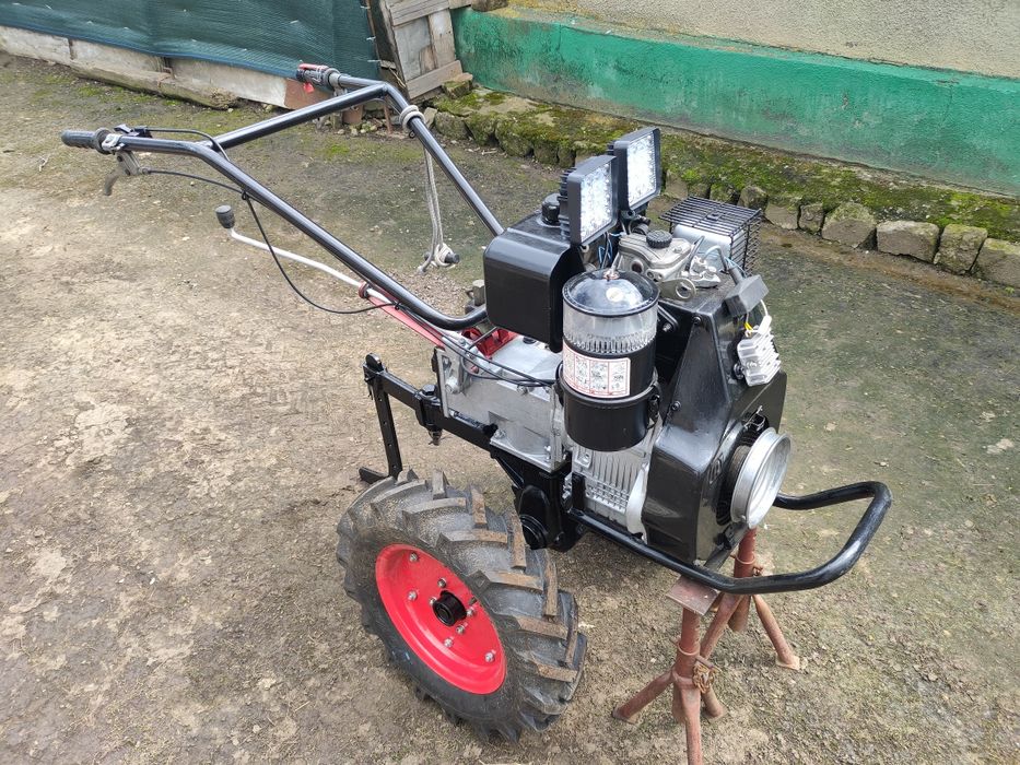 Motocultor Diesel 14 cai Ruggerini CF121 Stare foarte Buna + accesorii