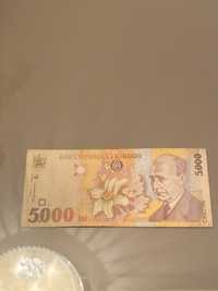 Bancnota Lucian Blaga 5.000 Lei Cod 003B