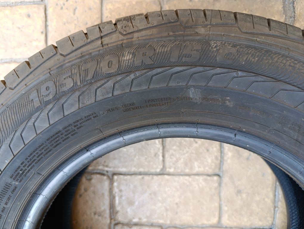 Летни гуми Semperit 195/70/15 C