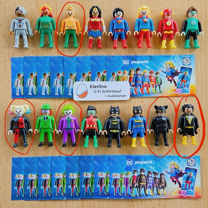 Kinder surprise DC Playmobil